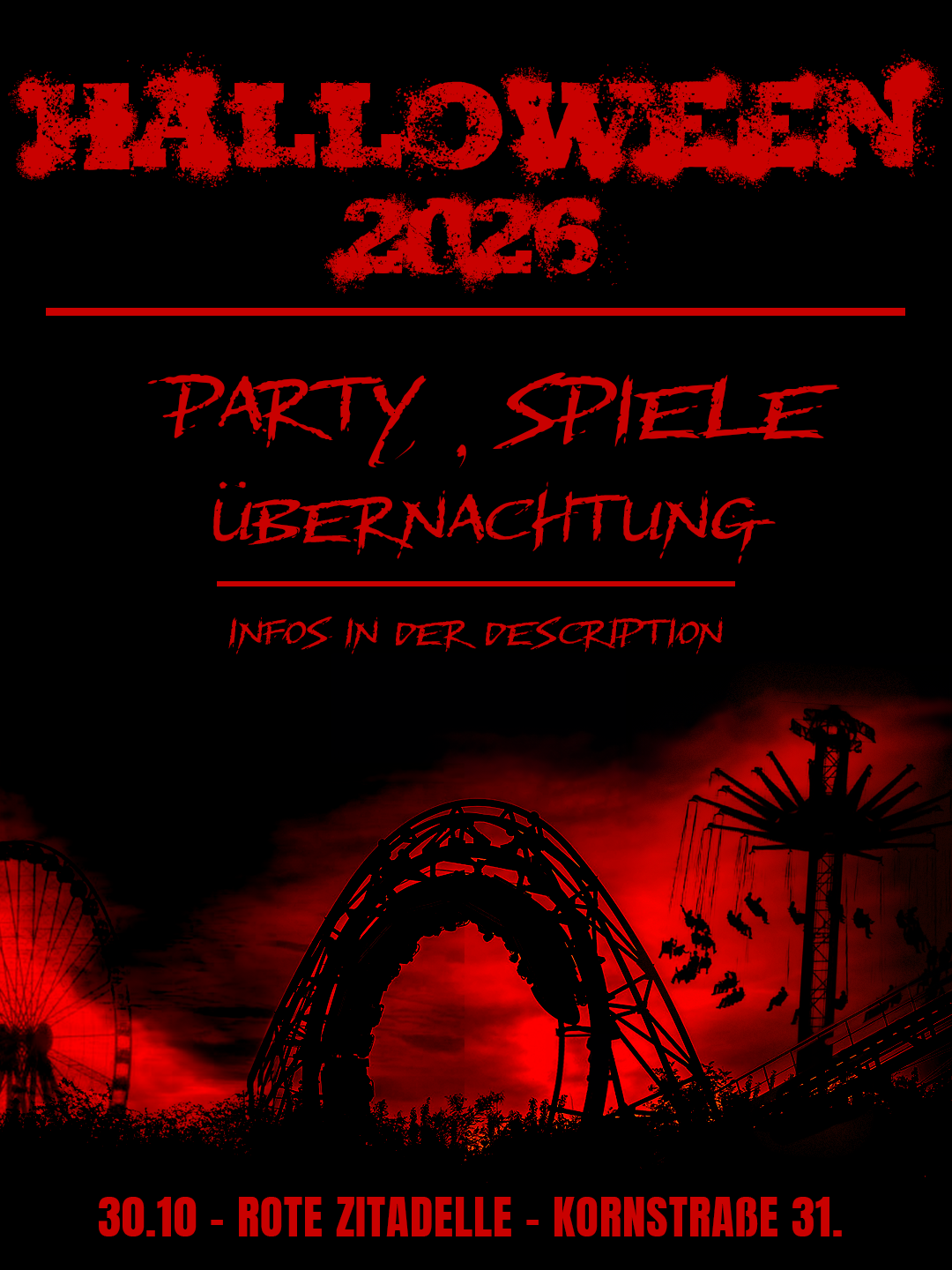Halloween-Übernachtung 2026